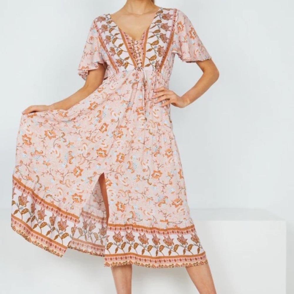 Midi summer dress size L